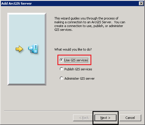 Add ArcGIS Server